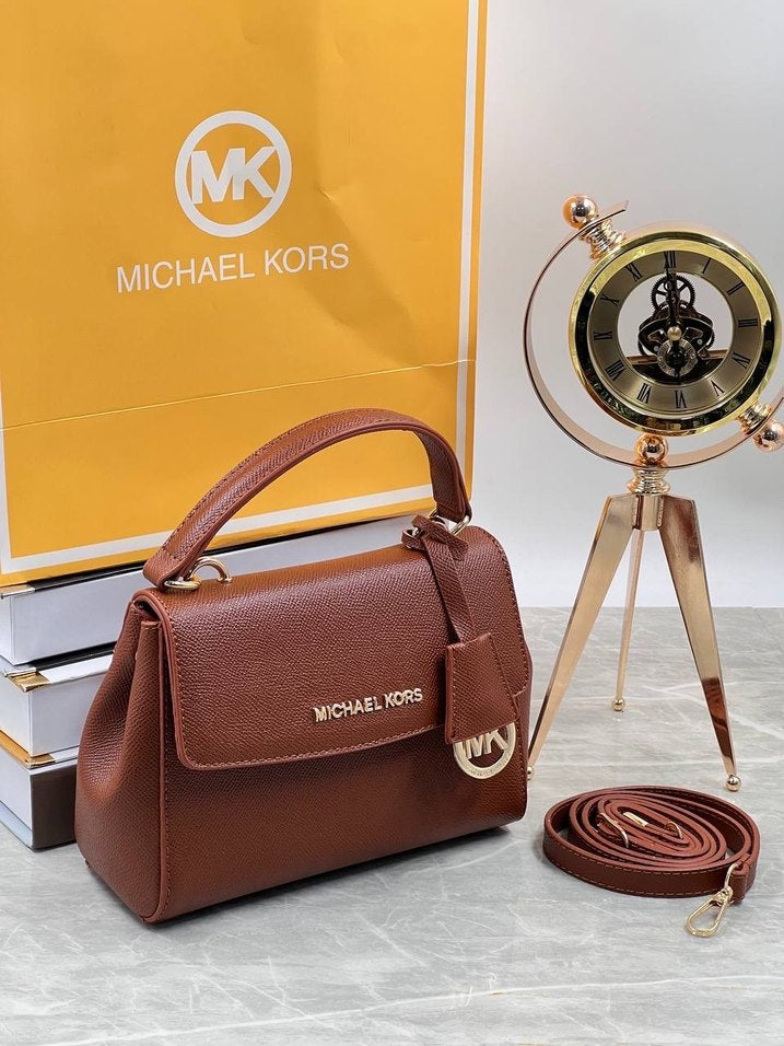 Michael Kors Bordo Deri Kadın Çanta