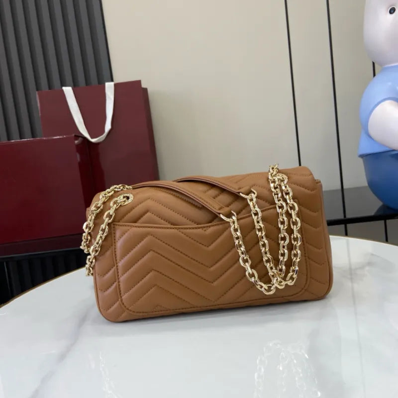GUCCI heart GG MARMONT m SHOULDER BAG