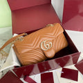 GUCCI heart GG MARMONT m SHOULDER BAG