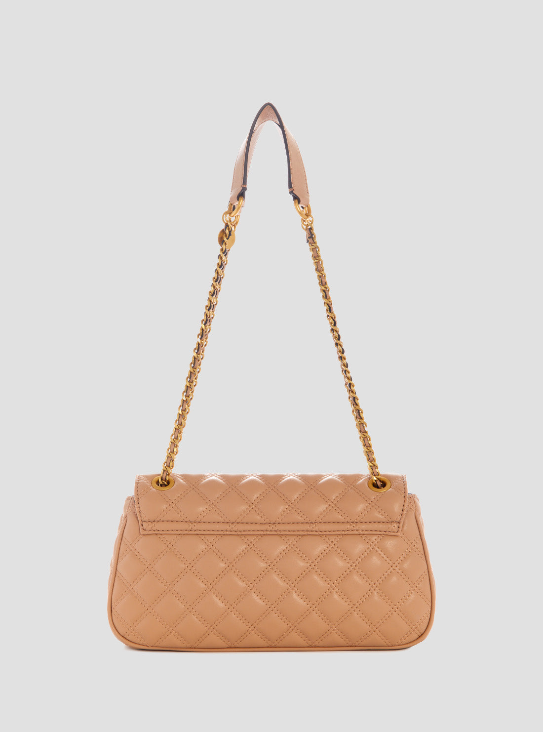 Beige Giully Convertible Crossbody Flap Bag