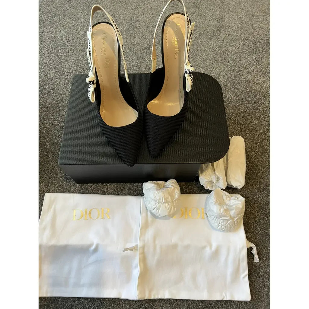 Escarpins J'Adior en toile