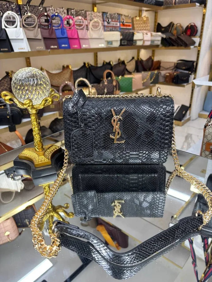 CLASSIC BAG YSL GOLD SNK